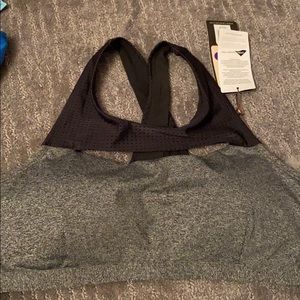 a sports bra